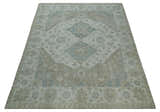 Custom Made Antique Style Neutral Ivory and Camel Custom Made wool Area Rug