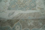 Custom Made Antique Style Neutral Ivory and Camel Custom Made wool Area Rug