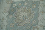 Custom Made Antique Style Neutral Ivory and Camel Custom Made wool Area Rug