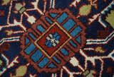 Custom Made Blue and Ivory Medallion Hand knotted Traditional wool Area Rug