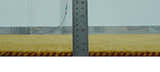 Custom Made Mustard Modern Tribal Design Wool Area Rug