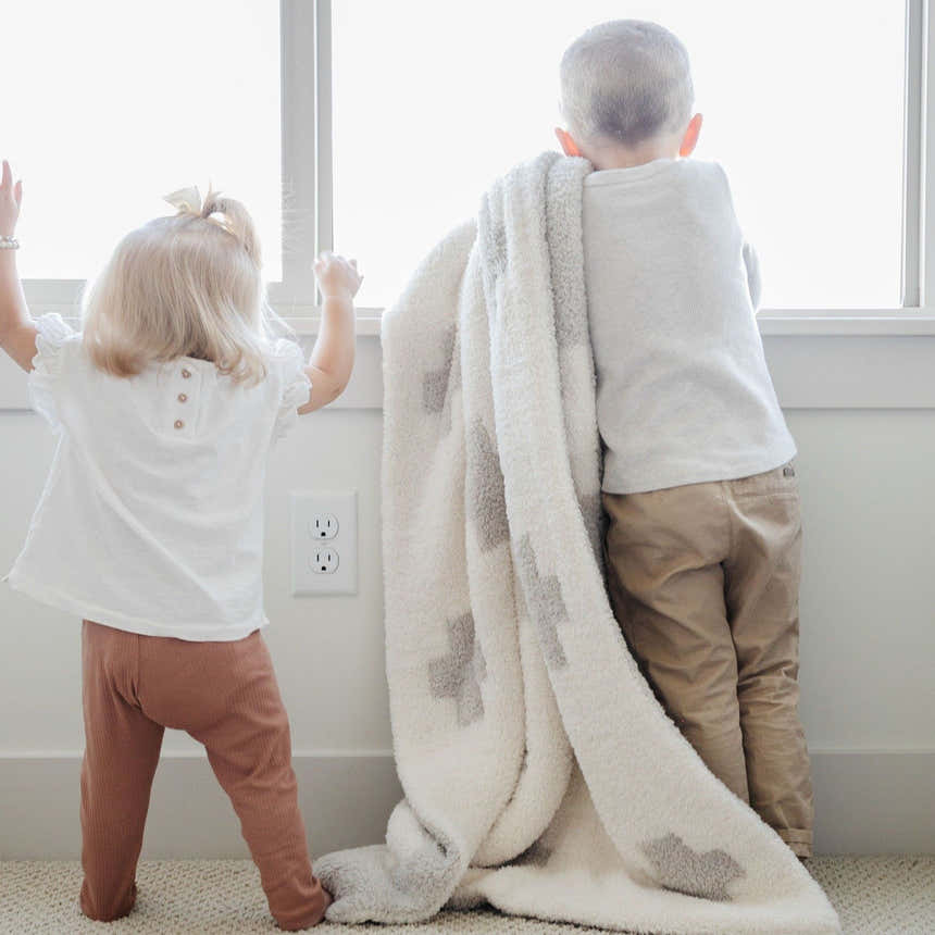 DOUBLE-LAYER BAMBONI® RECEIVING BLANKETS
