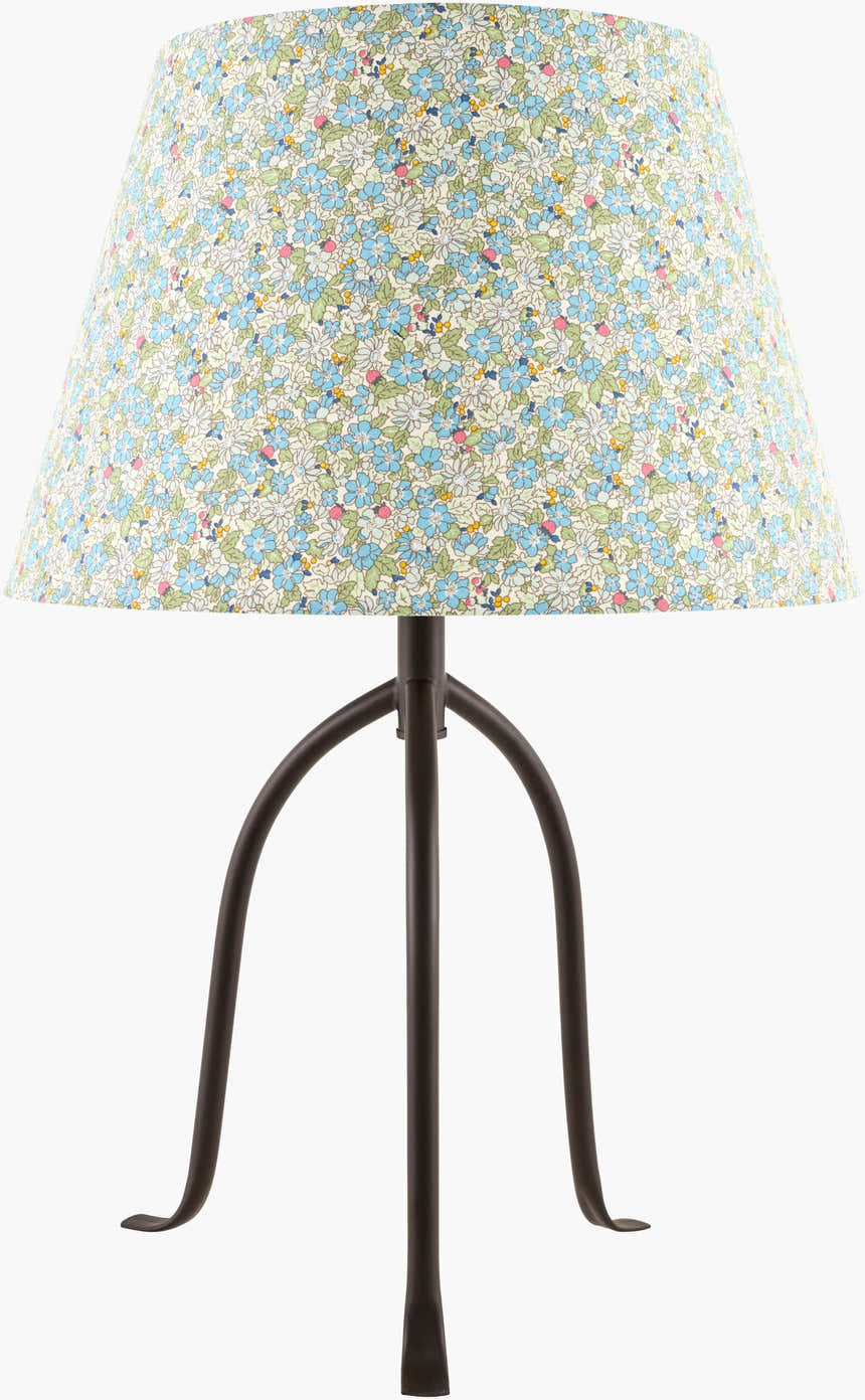 Soft Light Gray Traditional Table Lamp with linen details for bedside or console tables