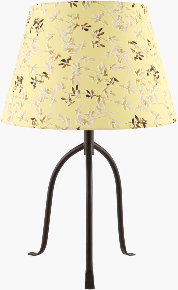 Warm Tan Traditional Table Lamp with linen details for bedside or console tables