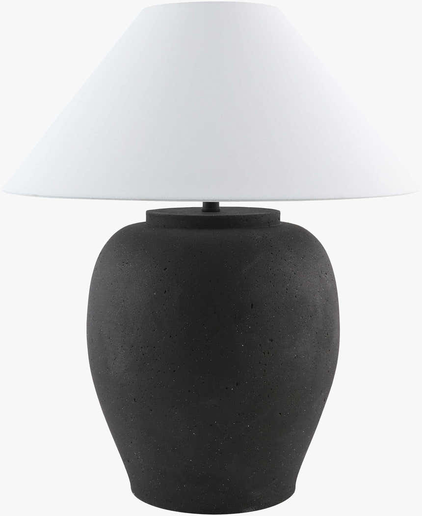 Venturada Black & White Table Lamp