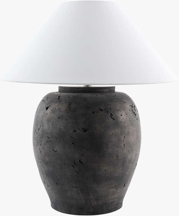 Venturada Gray & White Table Lamp