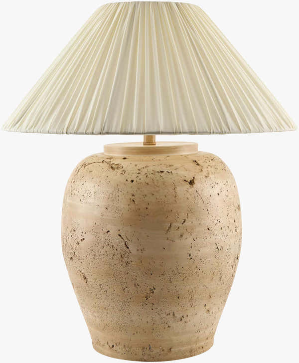 Venturada Natural & White Table Lamp