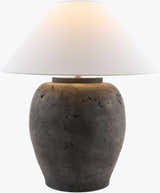 Venturada Gray & White Table Lamp