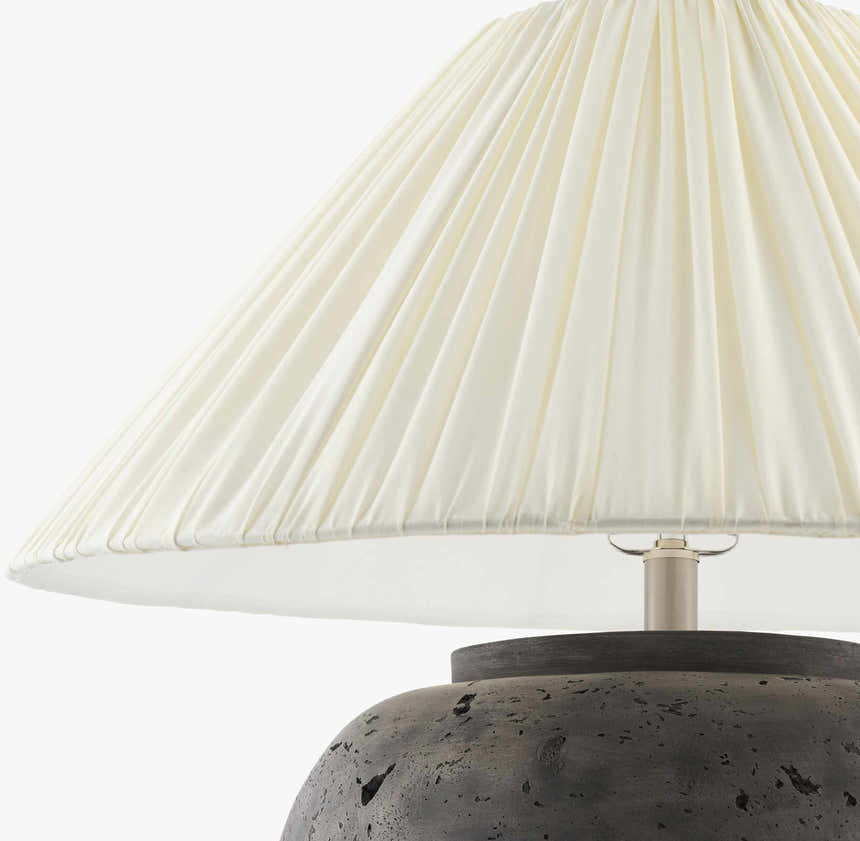 Venturada Gray Table Lamp