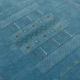 Gabbeh Design Hand Loomed Wool Area Rug