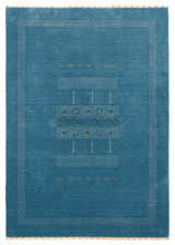 Gabbeh Design Hand Loomed Wool Area Rug