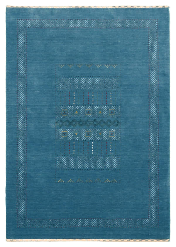 Gabbeh Design Hand Loomed Wool Area Rug