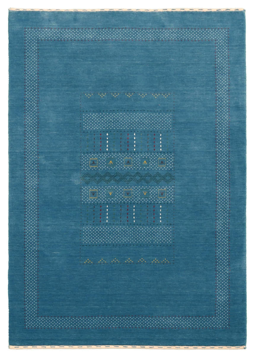 Gabbeh Design Hand Loomed Wool Area Rug