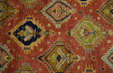 Hand Knotted Eclectic Rust and Brown Antique Traditional Multi size wool Area Rug