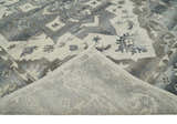 Hand Knotted Gray, Beige and Charcoal Traditional Heriz Serapi Multi size Wool Area Rug, Kids, Living Room and Bedroom Rug