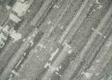 Hand Knotted Ivory and Charcoal Traditional Abstract Natural Wool Custom Made Area Rug, Kids, Living Room and Bedroom Rug