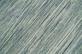 Hand Tufted Woolen Modern White and Blue Custom Made Area Rug