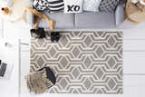 Dyersburg Black&White Geometric Accent Pillow - Clearance