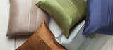 Hitchcock Navy Square Throw Pillow - Clearance