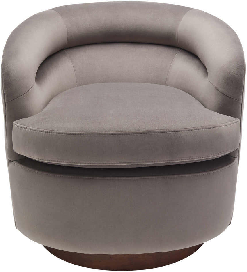 Hithadhoo Dark Red Swivel Chair - Clearance