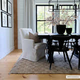 Made to Order Custom Size Ionut Checkered Jute Area Rug