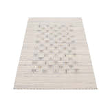 Ivory Tribal Design Hand Loomed Wool Area Rug