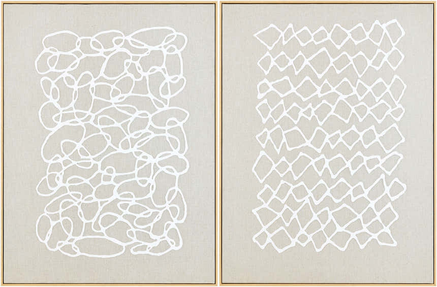 Muted Light Gray Modern Framed Wall Art for modern gallery walls