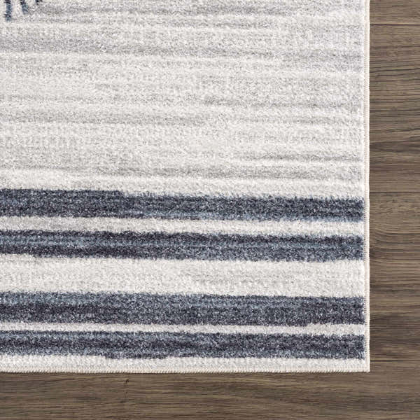 Sample Thad Medium Gray Washable Area Rug