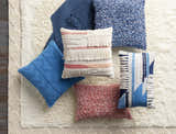 Shoup Beige Pink Textured Throw Pillow - Clearance