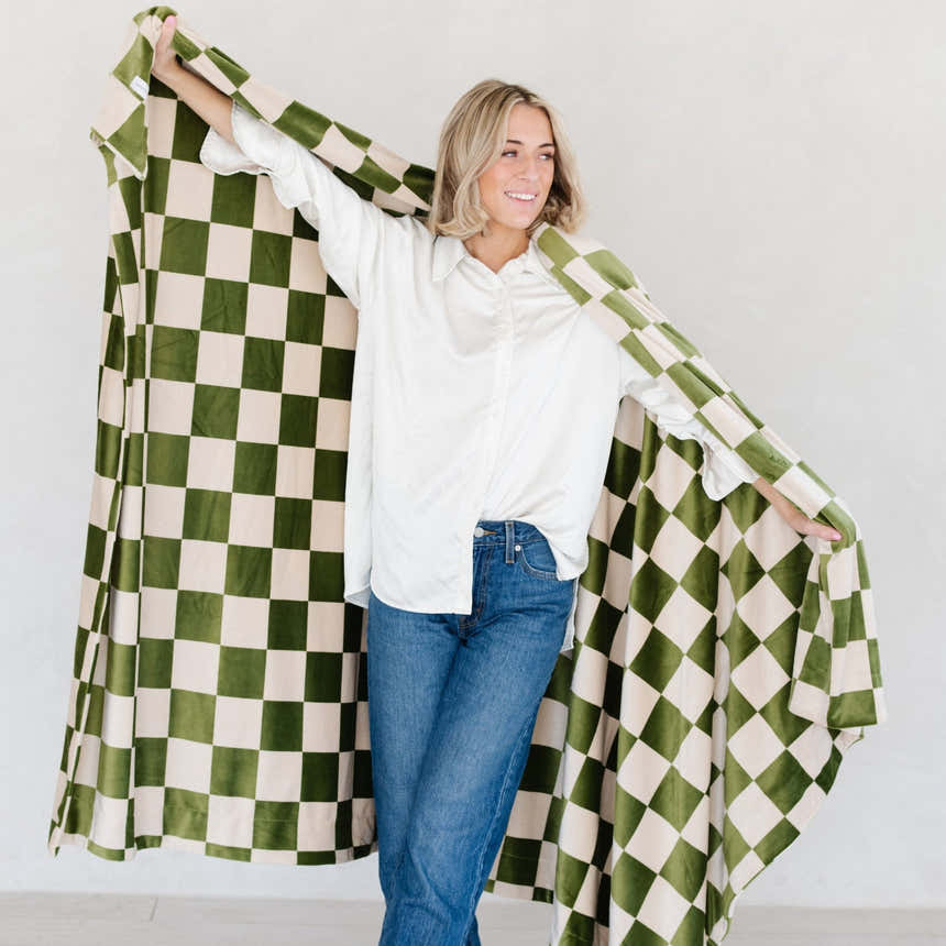 MINKY STRETCH XL THROW BLANKETS