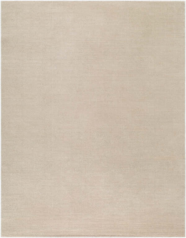 Close-up of the Levent Ivory Area Rug showing its subtle texture and neutral color. Design-Rectangle-71010