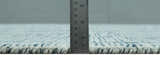Modern Contemporary Multi Size Woolen White and Blue Hand Tufted Area Rug