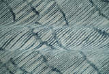 Modern Contemporary Multi Size Woolen White and Blue Hand Tufted Area Rug