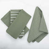 To Each Their Own napkin set - Kale & White