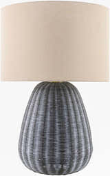 Ortucchio Gray & Peach Table Lamp