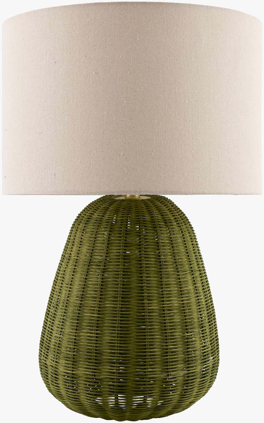 Ortucchio Green & Peach Table Lamp