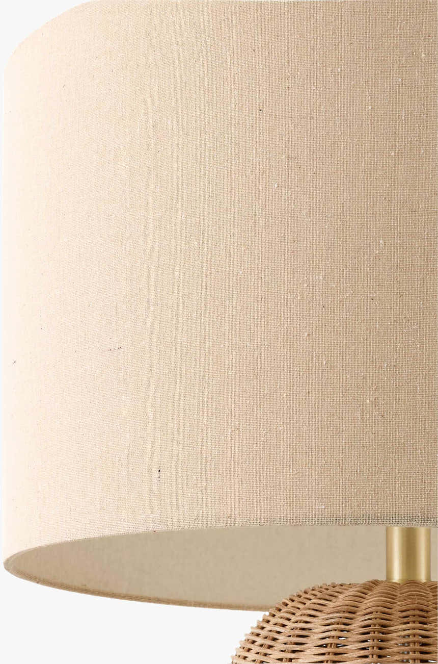 Ortucchio Brown & Peach Table Lamp