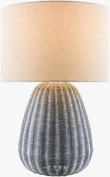 Ortucchio Gray & Peach Table Lamp