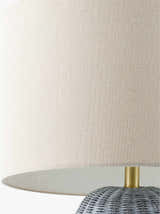 Ortucchio Gray & Peach Table Lamp
