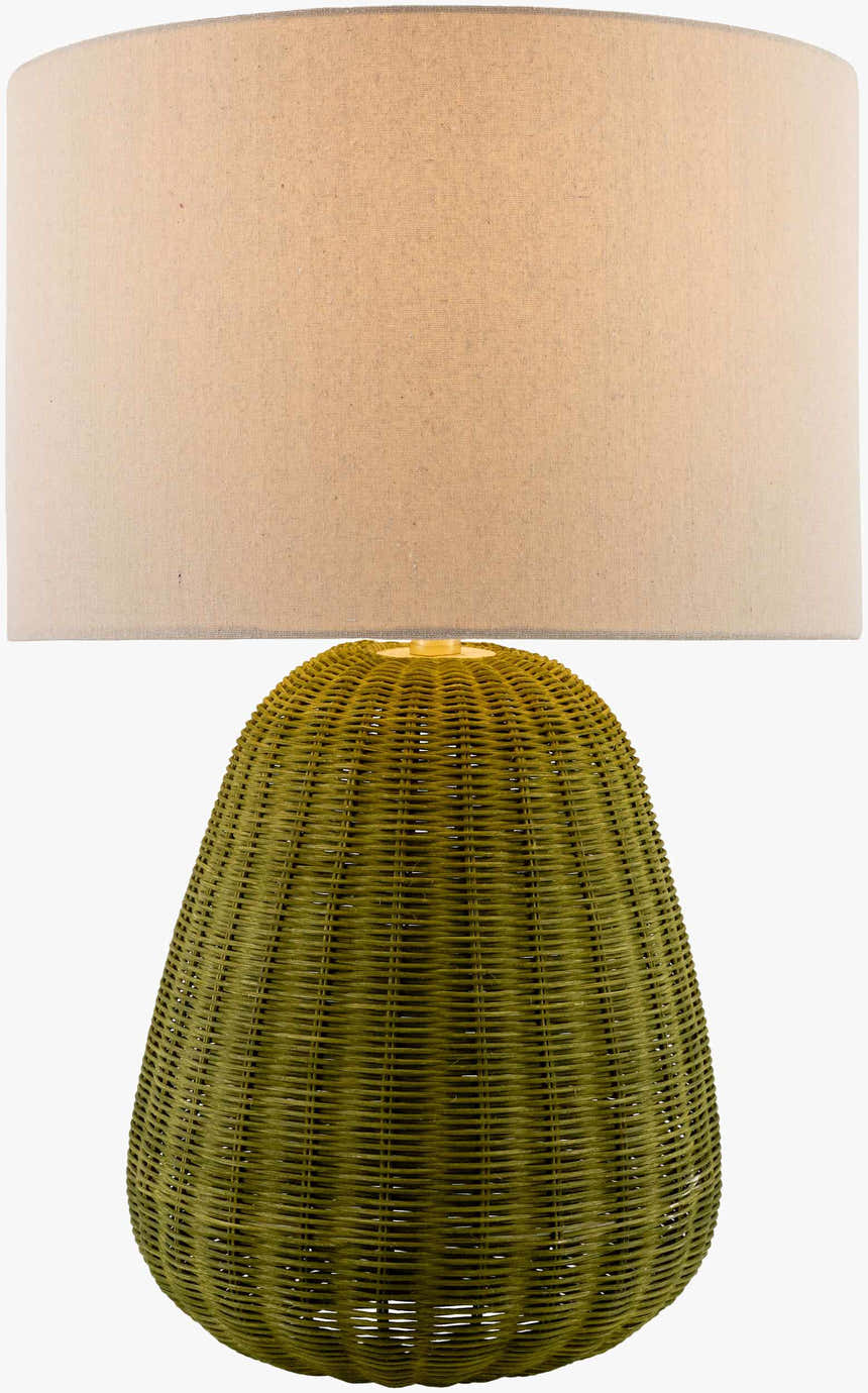 Ortucchio Green & Peach Table Lamp