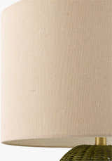 Ortucchio Green & Peach Table Lamp