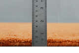 Custom Made orange Solid Woolen Hand Tufted contemporary area Rug