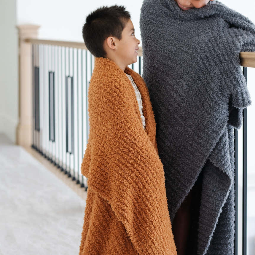 RIBBED BAMBONI® TODDLER BLANKETS