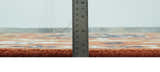 Rust and Blue Hand Knotted Traditional Medallion Mamluk Design Multi Size wool Rug