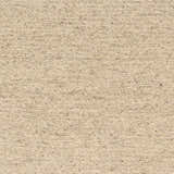 Close-up of the hand-woven Alyra Beige Solid Area Rug showing its texture and subtle color variations. Texture