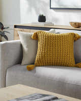 Litzy Sunshine Throw Pillow - Clearance
