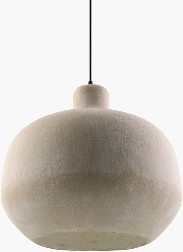 Soft Dark Gray Rustic Pendant Light for kitchen islands or dining areas