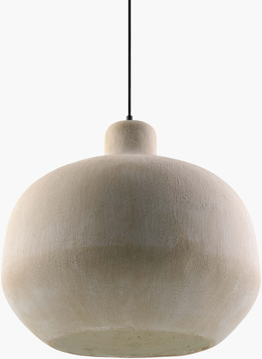 Soft Dark Gray Rustic Pendant Light for kitchen islands or dining areas