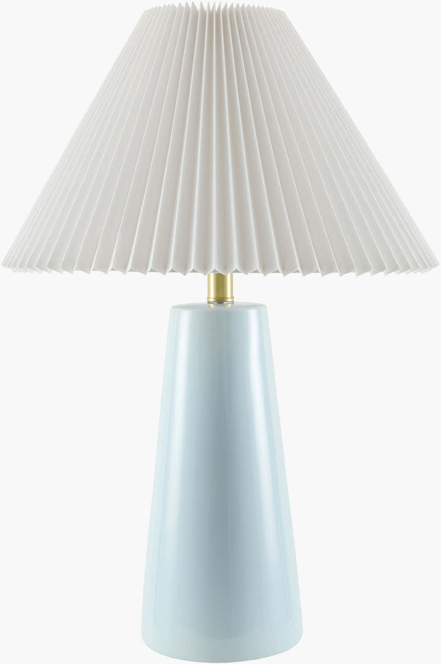 Light Gray Traditional Table Lamp for bedside or console tables