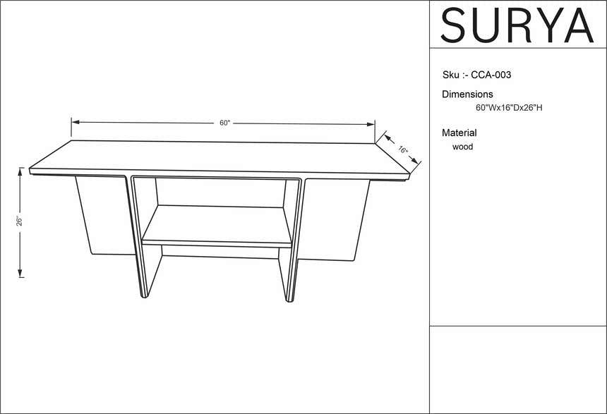 Vliedberg Console Table - Clearance